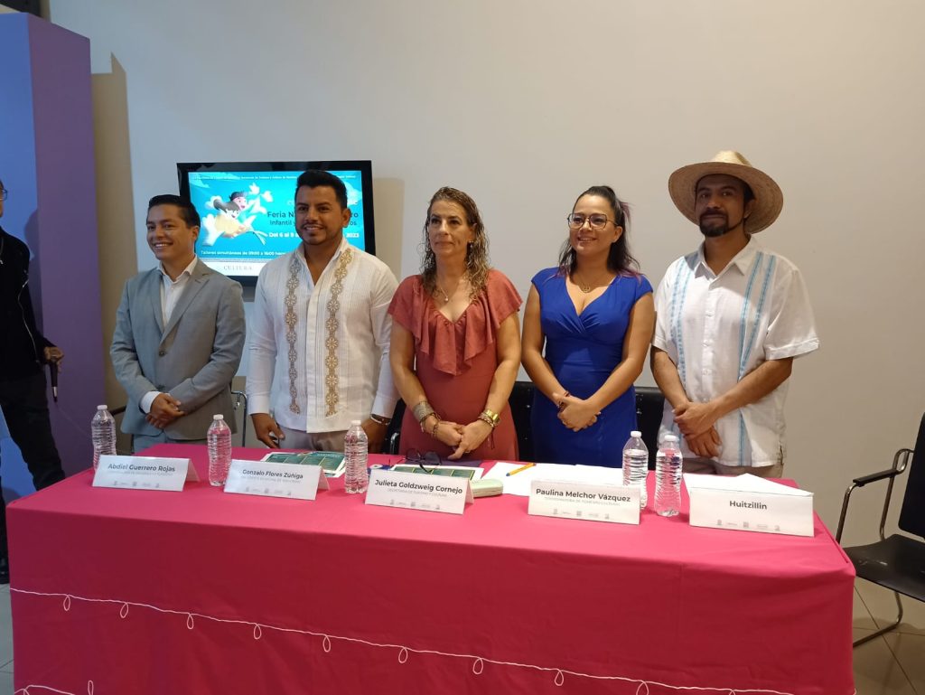 Feria del libro infantil y juvenil en Xochitepec.