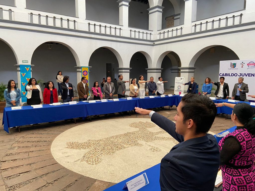 Realizó Cuernavaca sesión de cabildo juvenil en el Museo de la Ciudad.