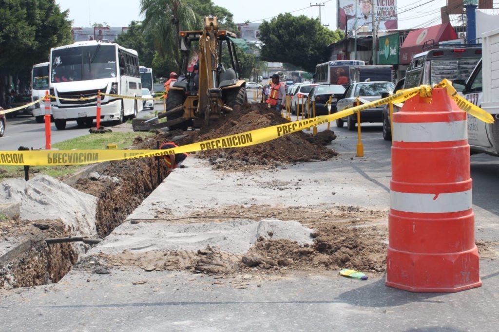 Habrá nueva línea de agua potable en la Avenida Plan de Ayala de Cuernavaca.