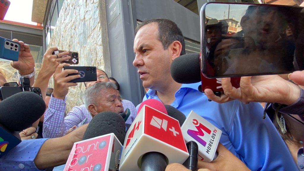 Niega Cuauhtémoc Blanco haber vetado a Lucía Meza