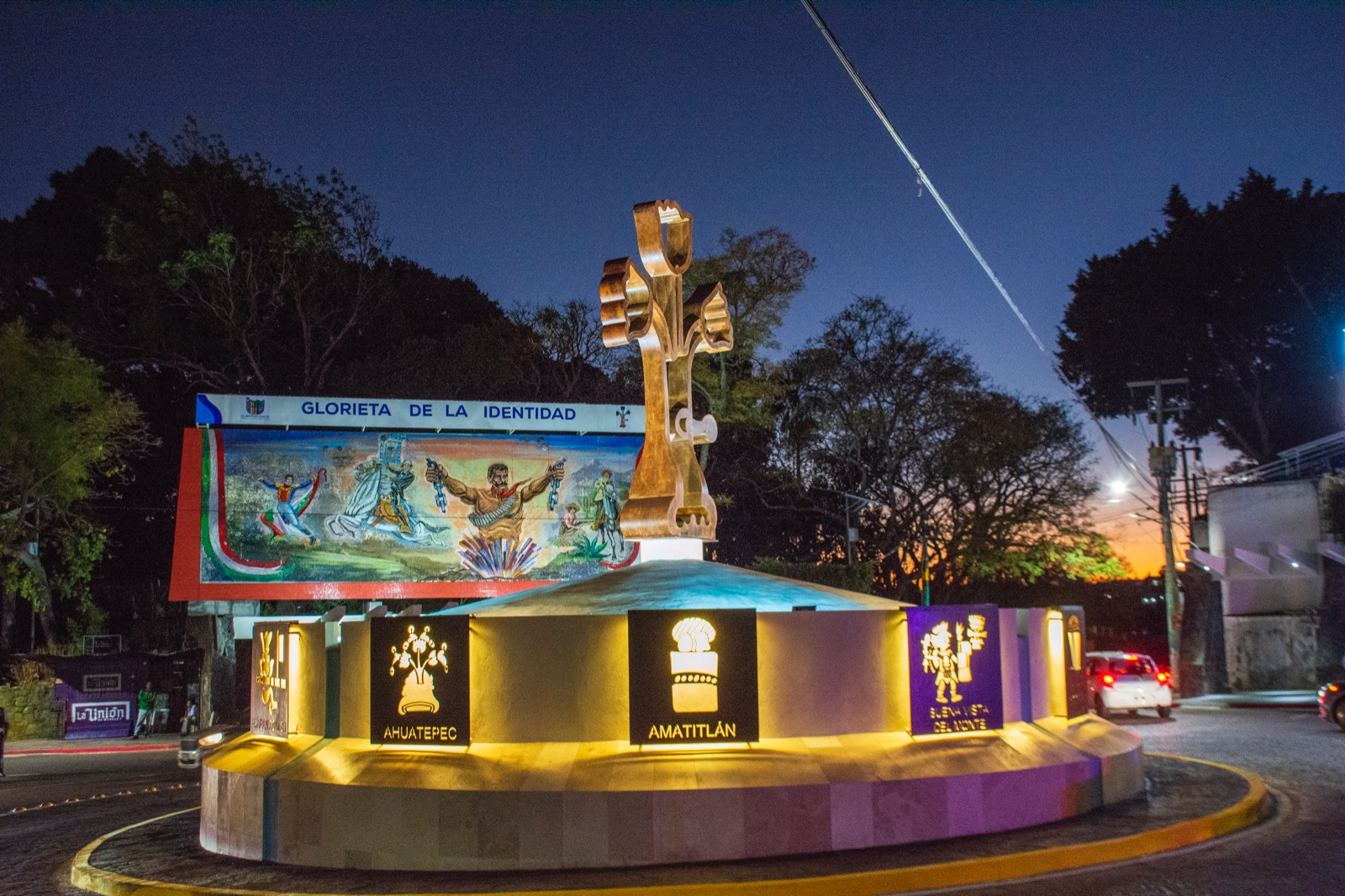 Entreg Uri Stegui La Glorieta De La Identidad En Cuernavaca