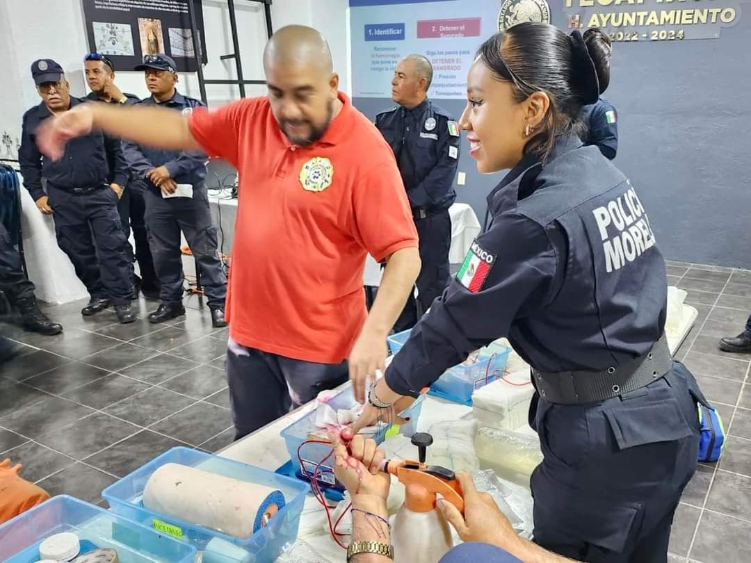 En Yecapixtla, capacitan a personal de seguridad pública y tránsito ...