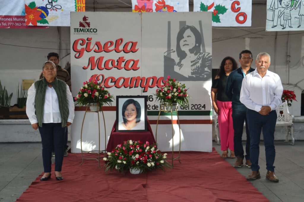 Realizó Temixco homenaje a Gisela Mota, a 8 años de su muerte.