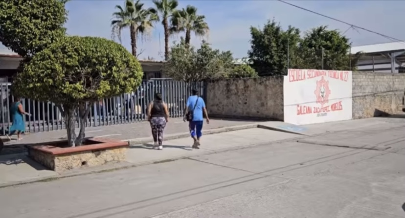 Solo el 10 por ciento de los alumnos tomaron clases en la secundaria técnica 27 de Galeana.