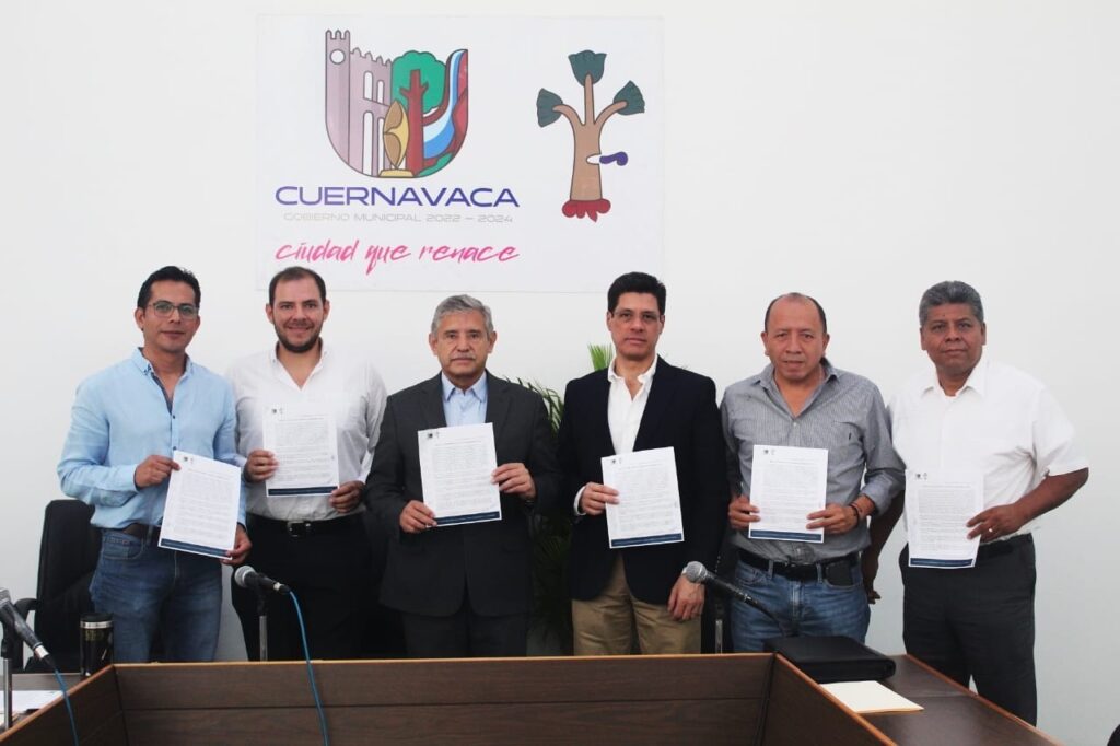 Autoriza Urióstegui aumento salarial a trabajadores del Ayuntamiento de Cuernavaca.