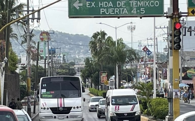 Operativo pasajero seguro de Temixco da resultados, primer bimestre del 2024 sin asaltos.