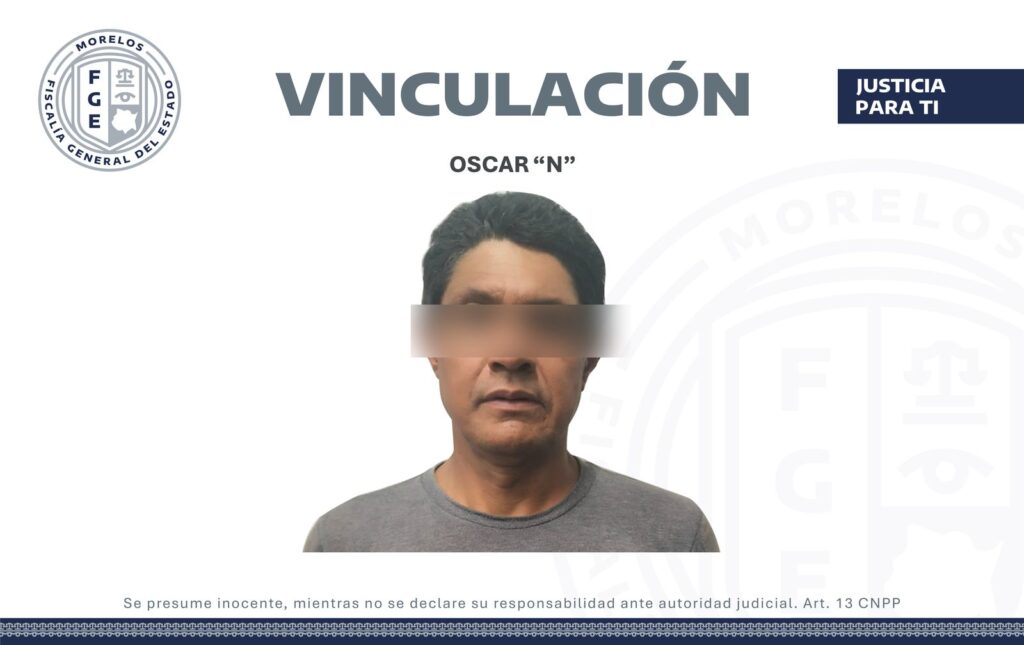 La Fiscalía de Investigación de Delitos de Alto Impacto (FIDAI) logró que un juez de control dictara auto de vinculación a proceso contra Óscar “N”, alias “El Guachi”, por su presunta participación en el delito de extorsión contra comerciantes de los municipios de Cuautla, Yecapixtla y Atlatlahucan.